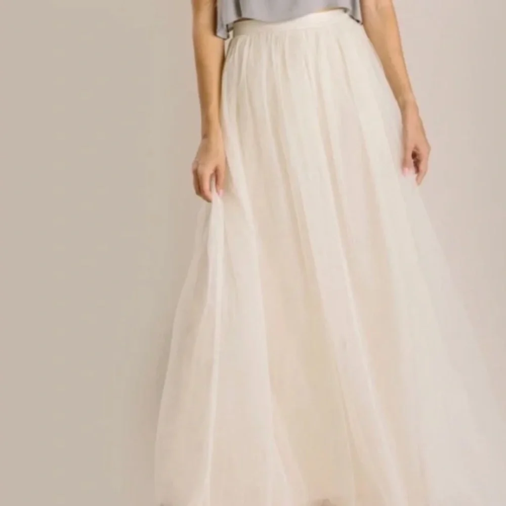 BHLDN Jenny Yoo Louise Tulle Bridal Skirt